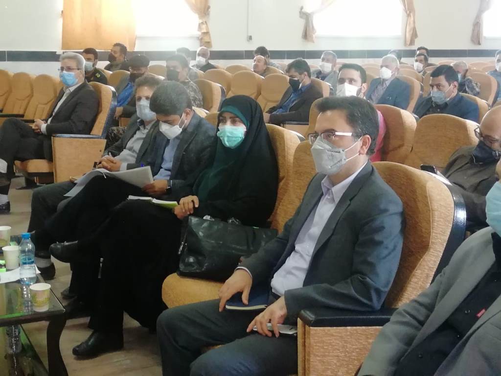 جلسه مشترک ادارات بخش سرولایت با حضور دکترچنارانی دکتر چنارانی نماینده مردم نیشابور،فیروزه و زبرخان