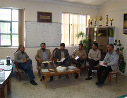 جلسه تعامل و بررسی چگونگی اجرای دوره های آموزشی ویژه مددجویان کمیته امداد امام خمینی (ره) نیشابور