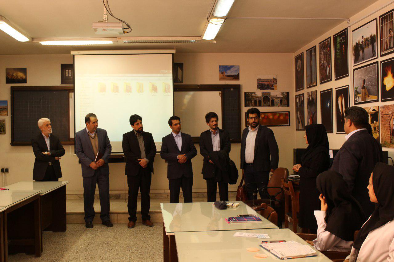 بازدید رئیس دانشگاه فردوس مشهد از مرکز آموزش فنی و حرفه ای نجمه(خواهران)