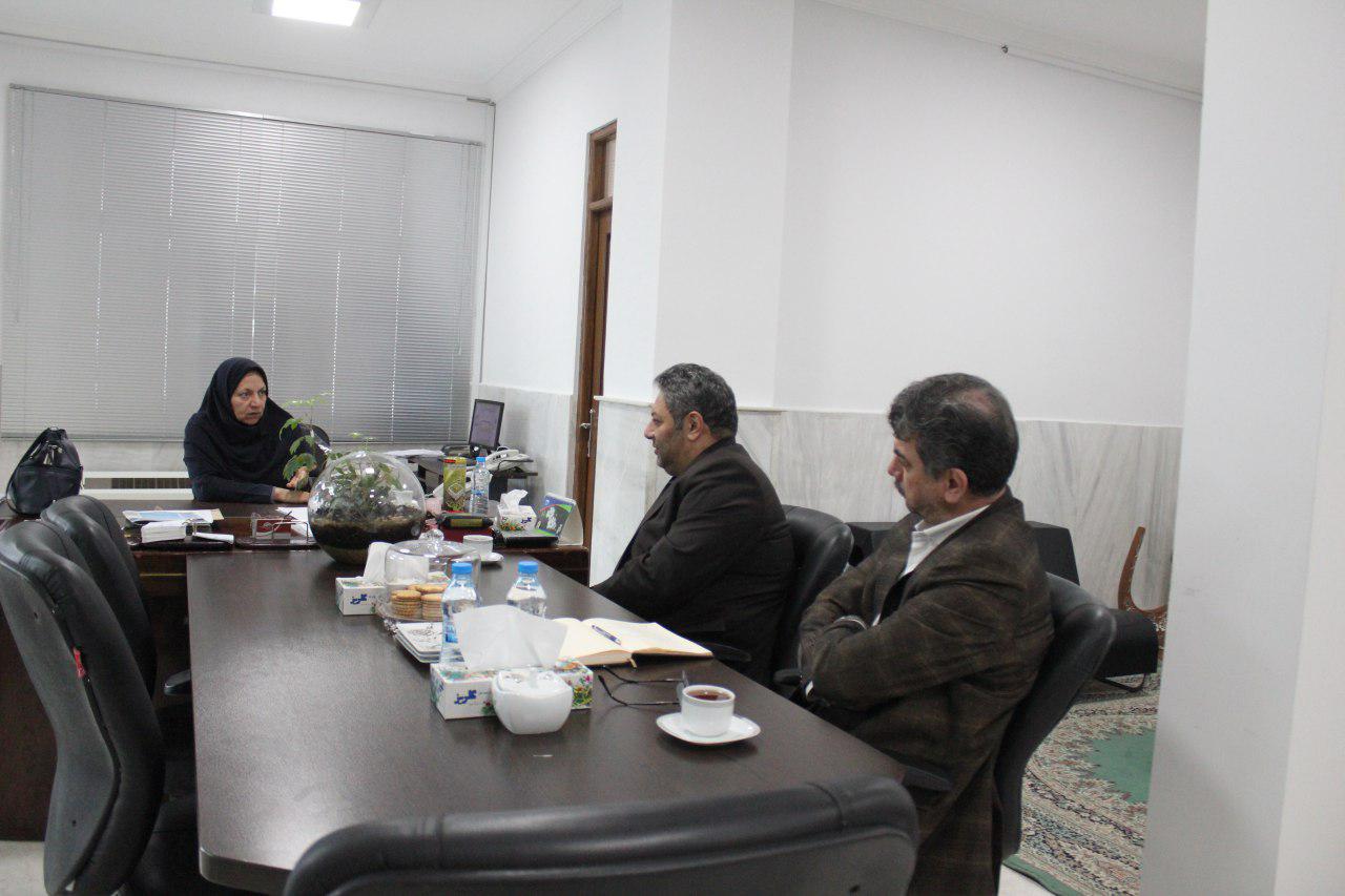 نشست مدیرکل آموزش فنی وحرفه ای خراسان رضوی با رئیس سازمان صنعت، معدن تجارت استان