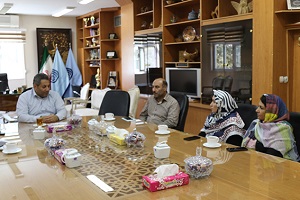 جلسه مشترک  مدیرکل آموزش فنی و حرفه ای خراسان رضوی با رئیس اتاق تجارت و صنایع زنان افغانستان  و  مدیر شرکت BTC  در خصوص  جذب مهارت آموز خارجی 